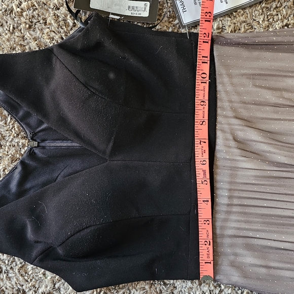 NwT Betsy and Adam Maxi Ombre Glitter Elegant Chic Maxi Dress sz 2 - Picture 5 of 12